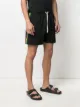 Palm Angels Exodus striped track shorts