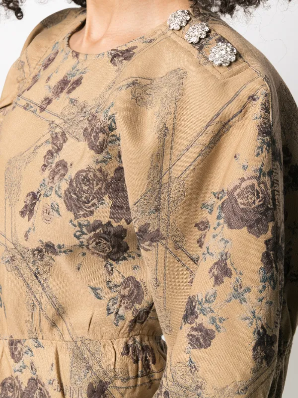 GANNI フローラル ドレス 通販 - FARFETCH