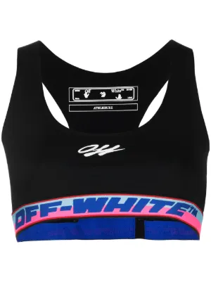 off white womens crop top