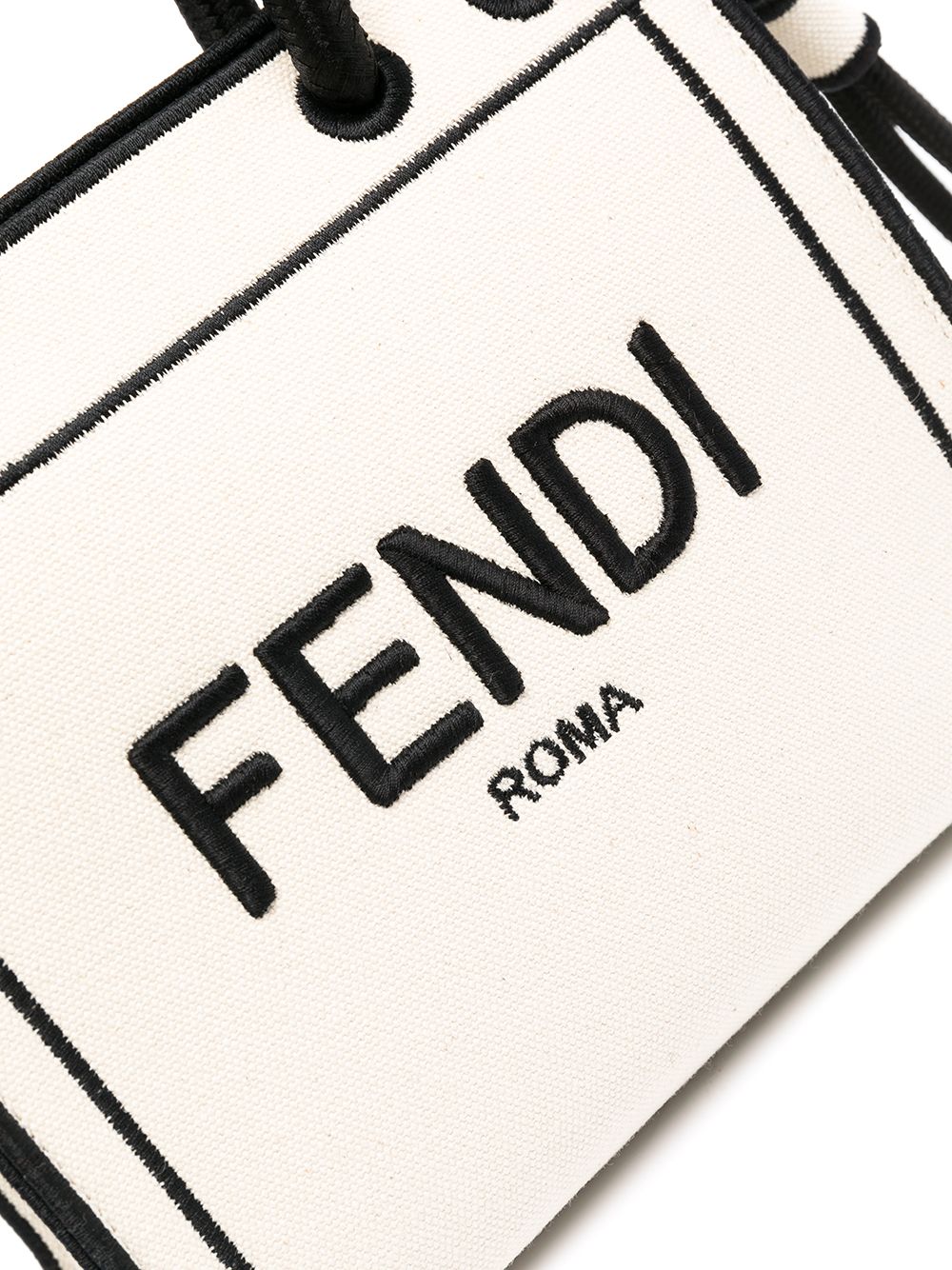 фото Fendi маленькая сумка-тоут roma