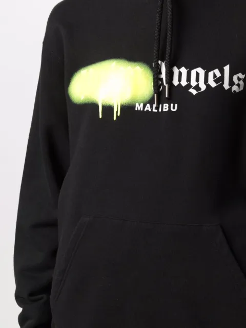 palm angels moletom com capuz rose