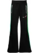 Image 1 of Palm Angels Miami logo flared track pants