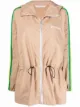 Image 2 of Palm Angels logo print hooded windbreaker