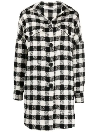 Palm angels checked shirt womens
