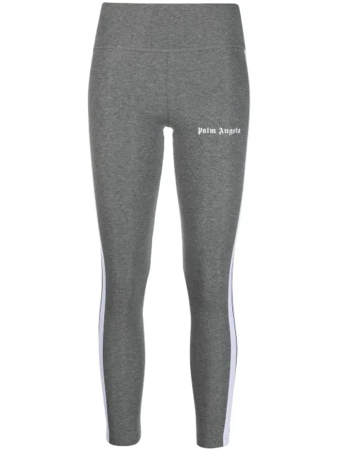 Palm Angels side-stripe performance leggings