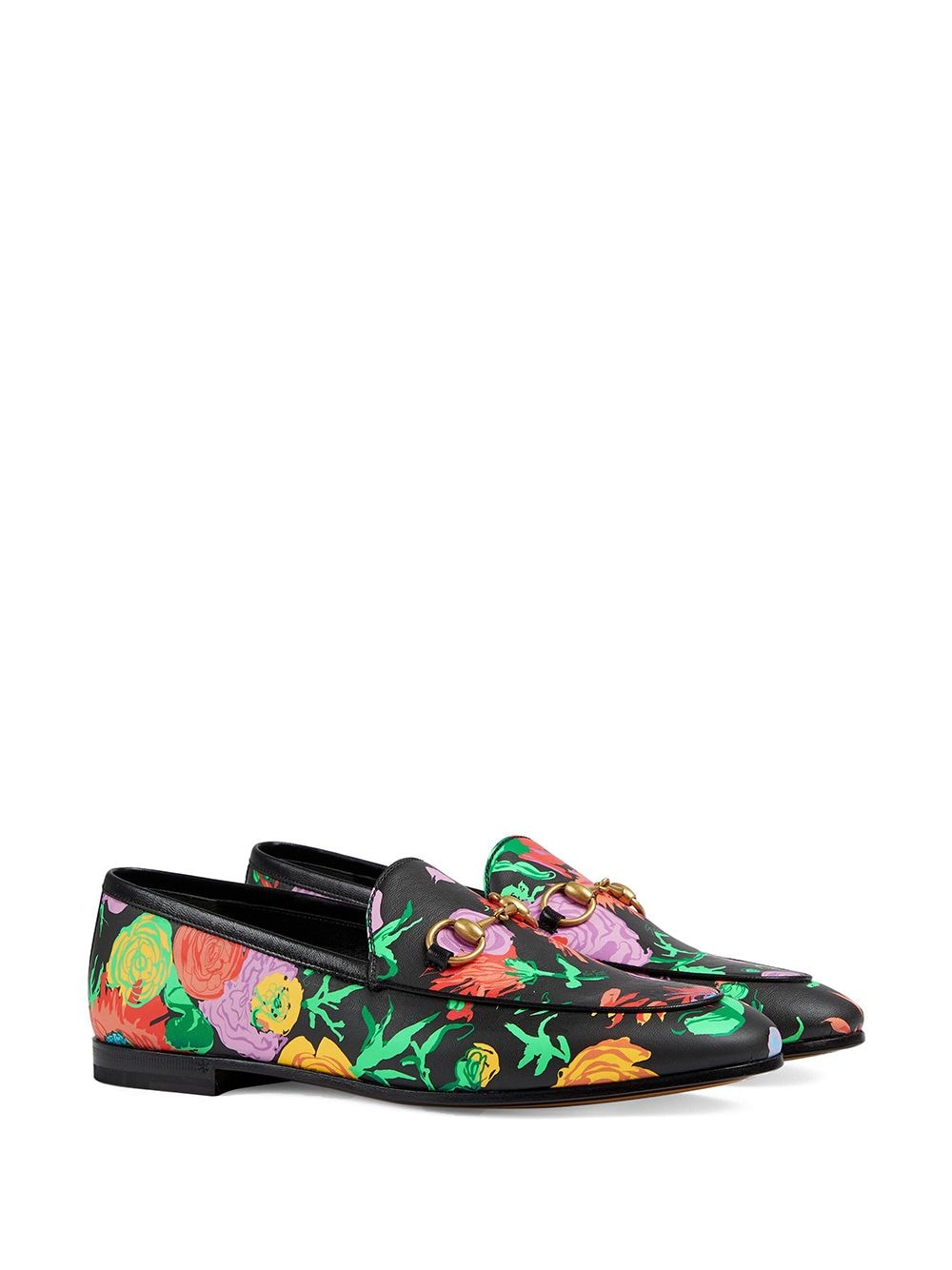 Gucci x Ken Scott Jordaan floral-print Loafers - Farfetch