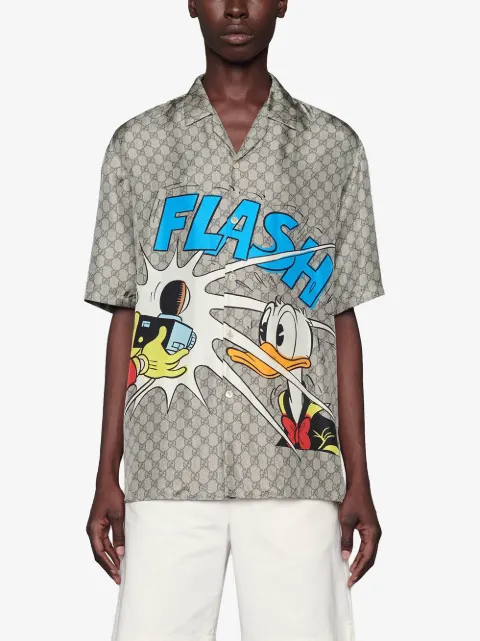Gucci Camicia Gucci x Disney Donald Duck - Farfetch