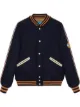 Image 1 of Gucci x Disney Donald Duck-print bomber jacket