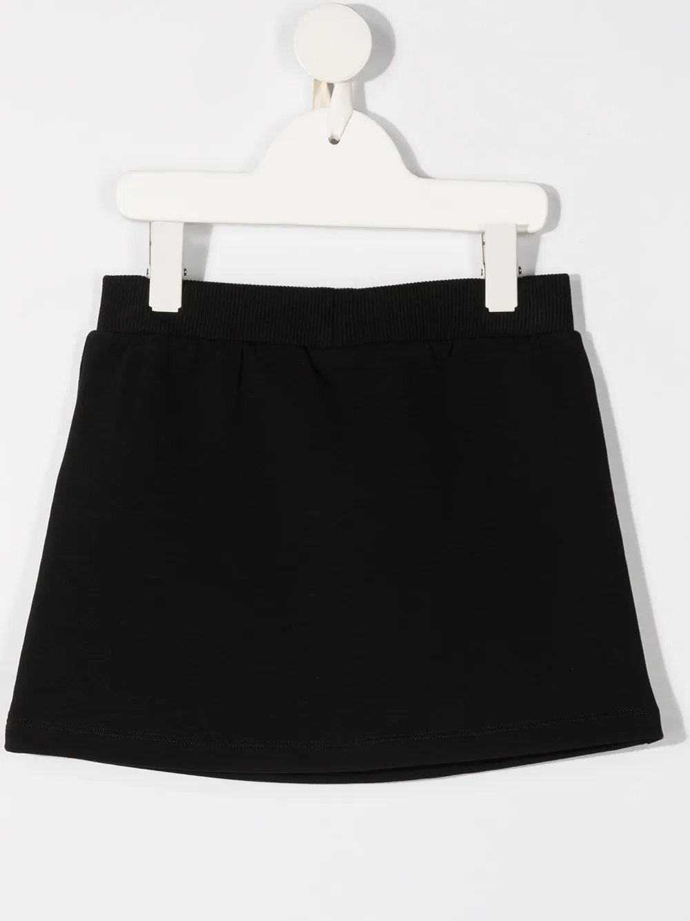 Moschino Kids Trainingsrok met logoprint - Zwart