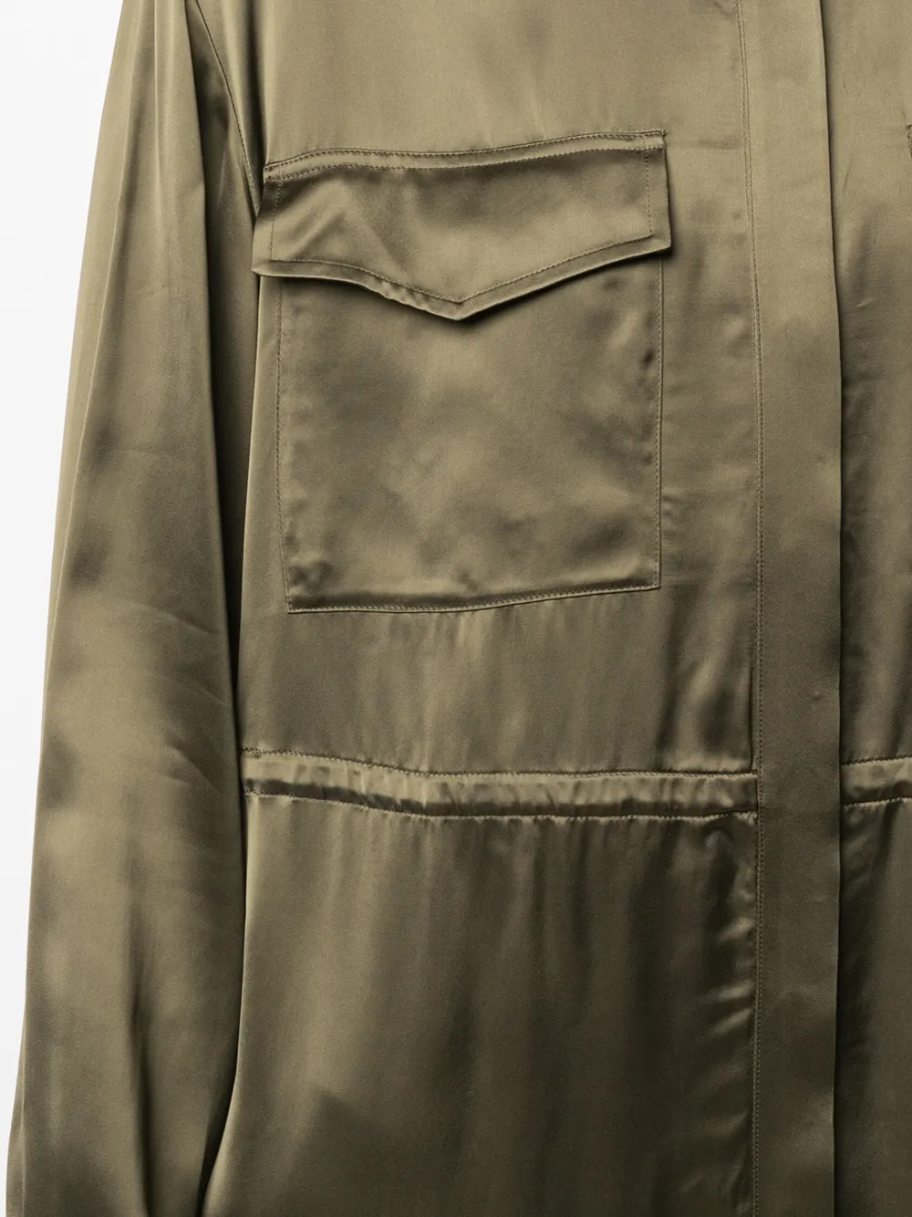 фото Jil sander платье-рубашка длины миди