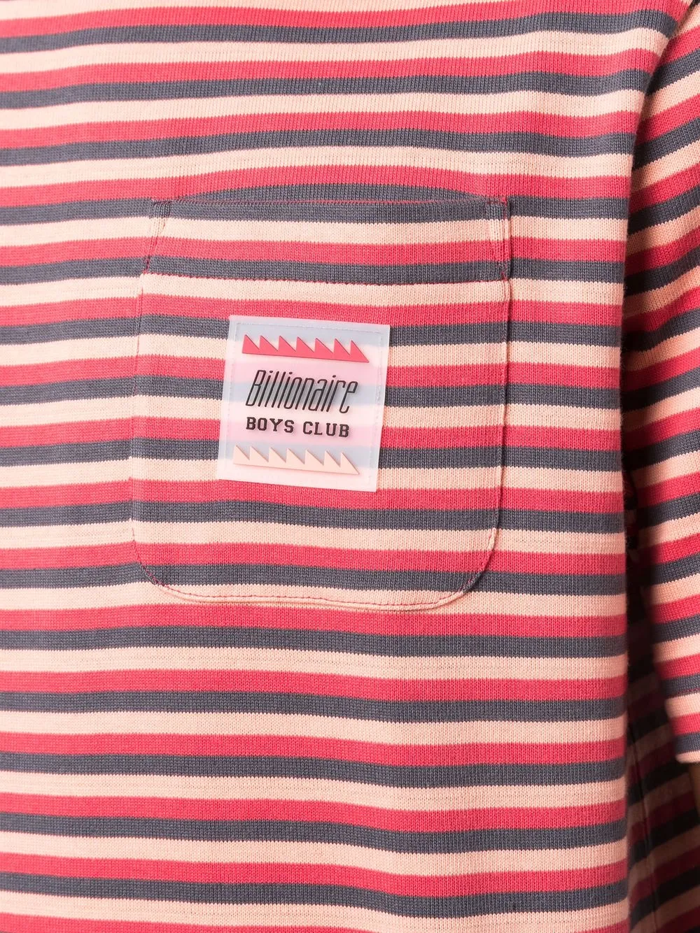 фото Billionaire boys club футболка в полоску