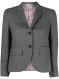 Thom Browne notched-lapel single-breasted blazer - Grey