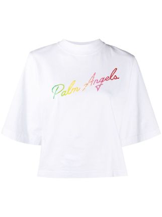 Palm Angels Logo Over T-shirt - Farfetch