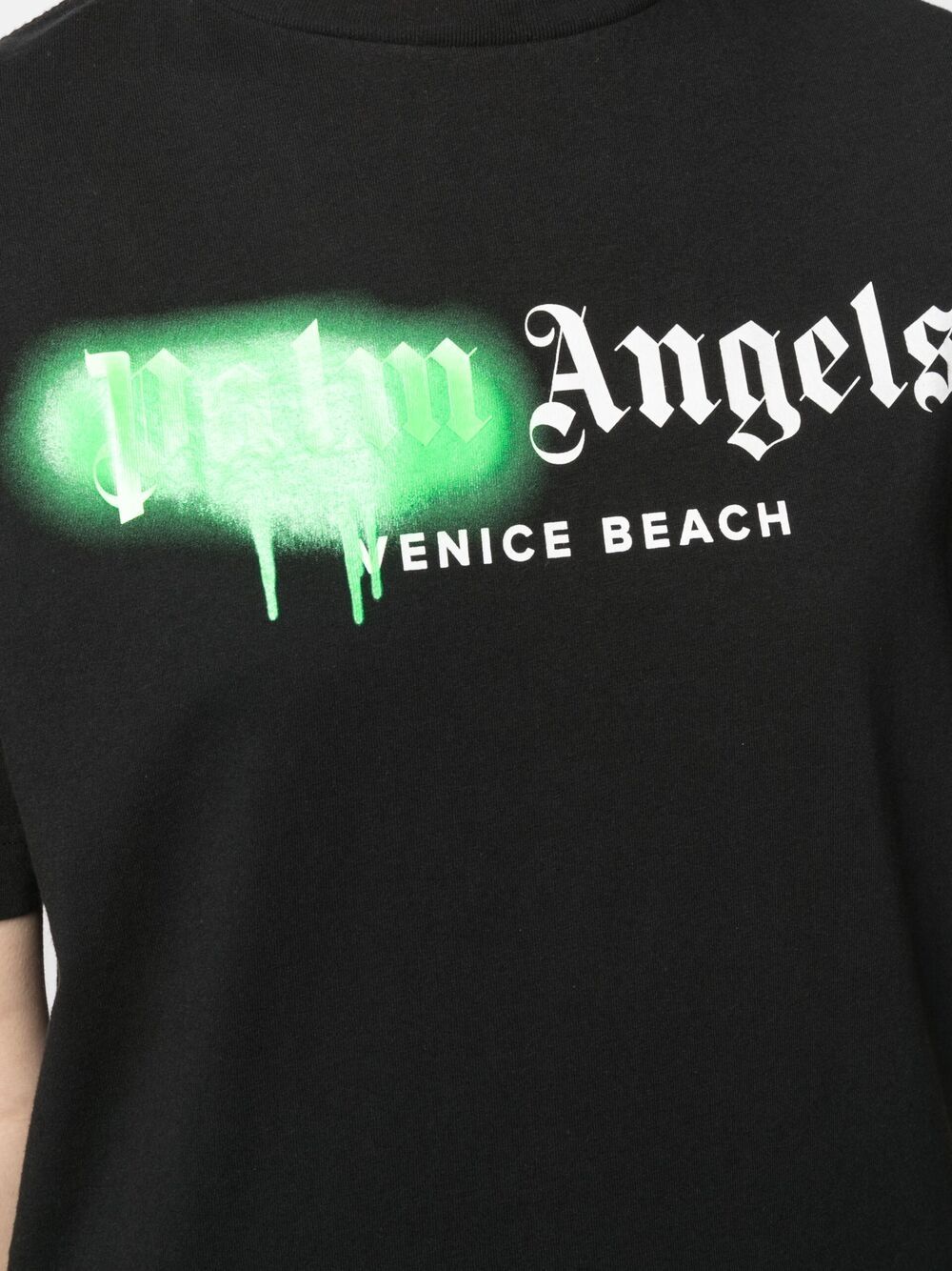 Palm Angels Palm Beach Sprayed T-Shirt