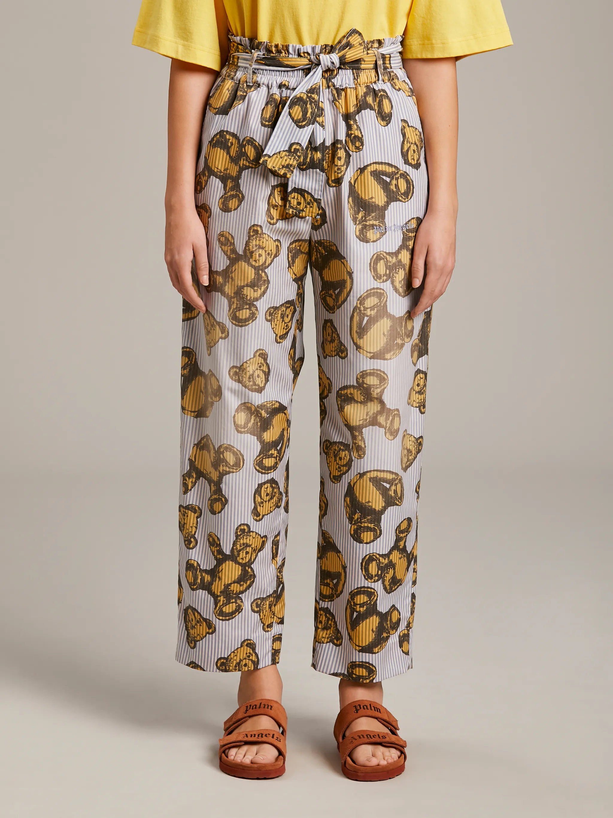 BEAR PAJAMA PANTS Palm Angels® Official