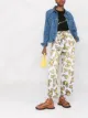 Image 2 of Palm Angels beart-motif cotton pajama pants
