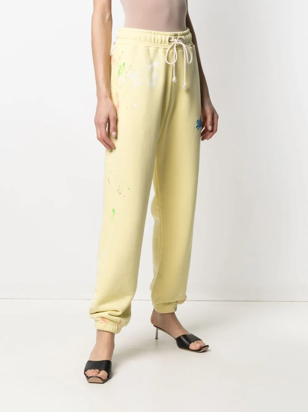 Palm Angels Joggingbroek Geel