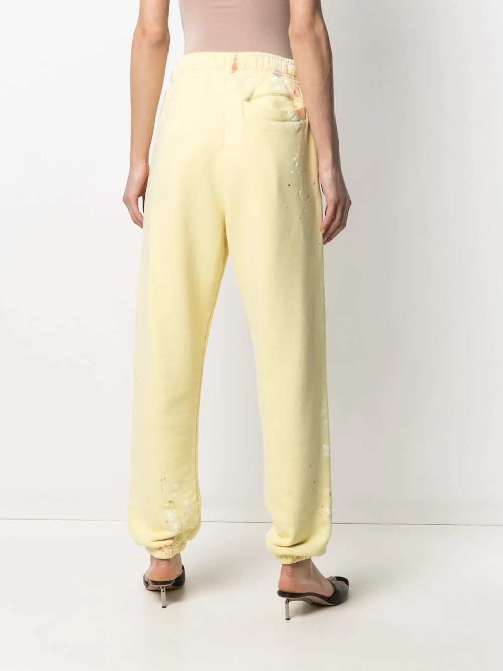 Palm Angels Joggingbroek Geel
