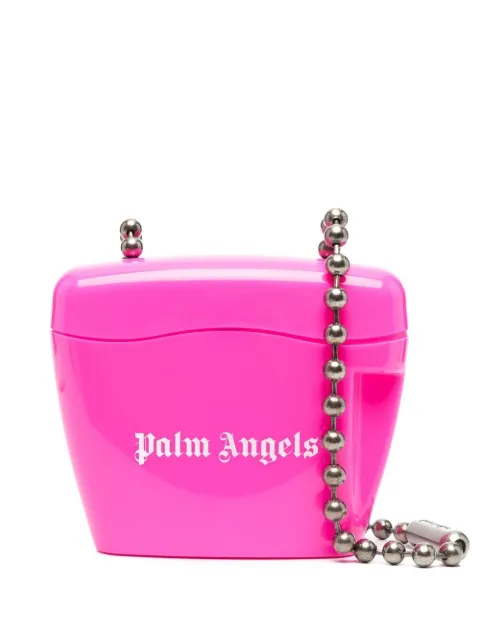 pink palm angels padlock bag