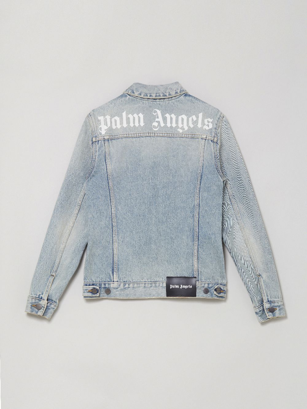 Logo Denim Jacket - Palm Angels® Official