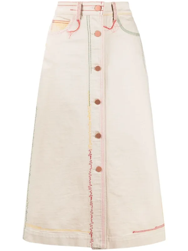 express rainbow skirt