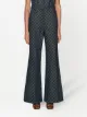 Gucci GG Supreme flared trousers