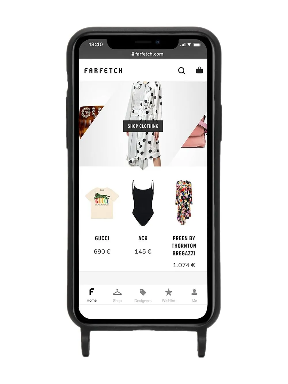 Palm Angels iPhone 11 Pro met teddybeerprint - Zwart