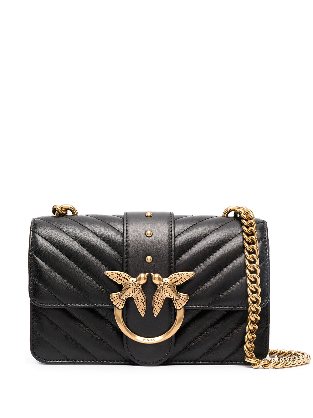 PINKO Love Mini Icon Crossbody Bag - Farfetch