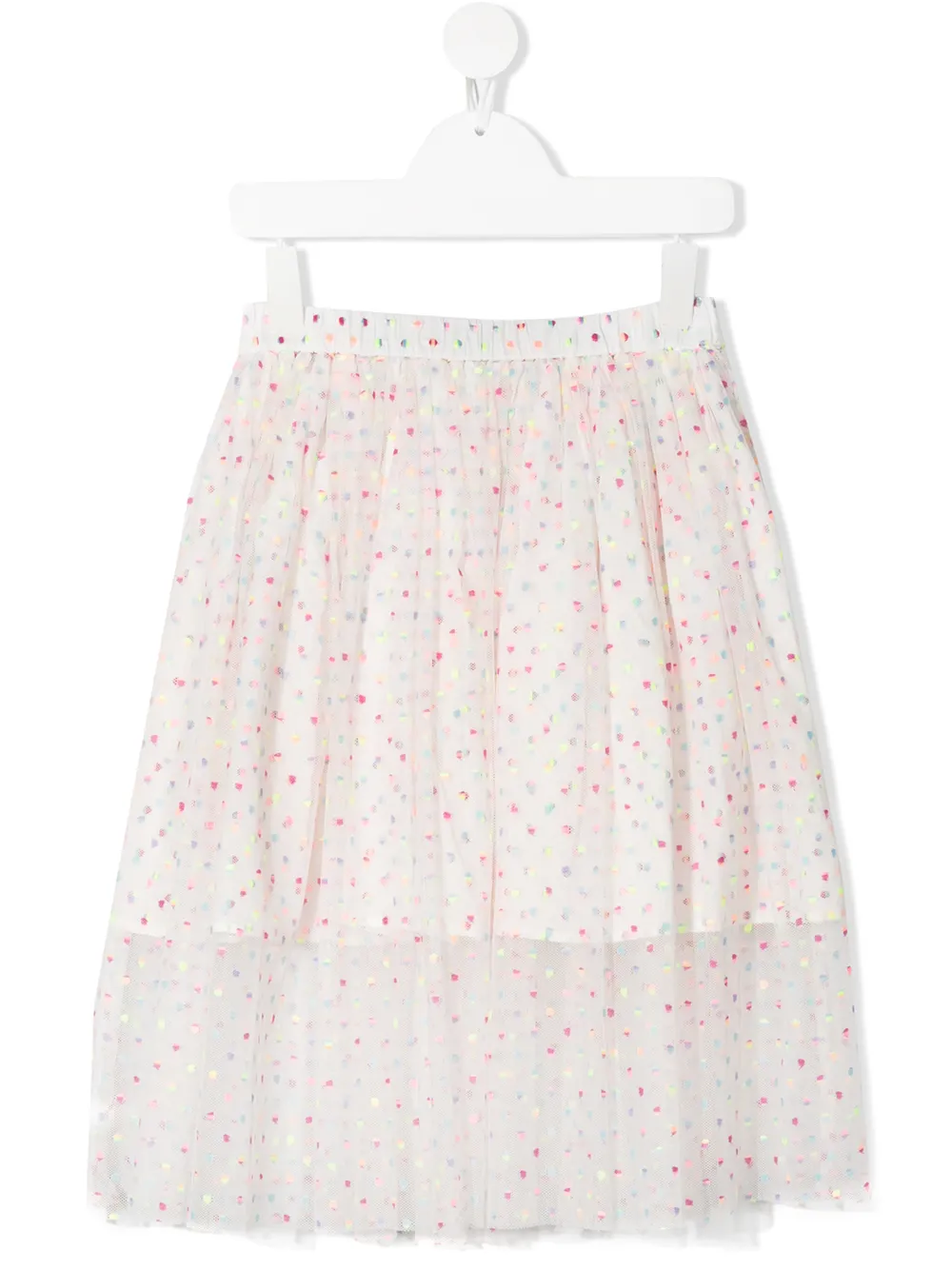 фото Stella mccartney kids юбка из тюля в горох