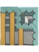 Image 1 of Burberry fine-knit cashmere scarf in modern check pattern