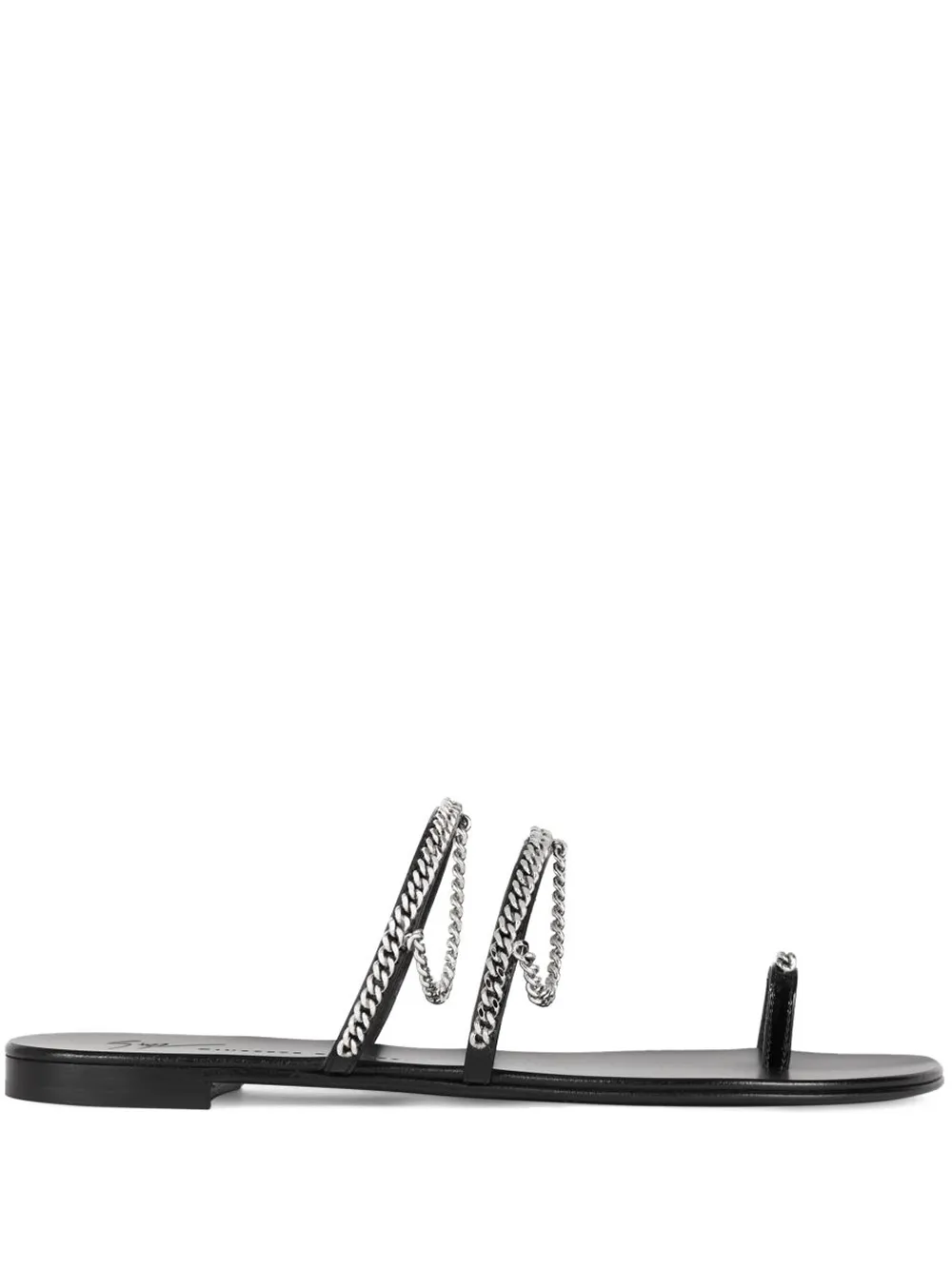 

Giuseppe Zanotti chain embellished sandals - Silver