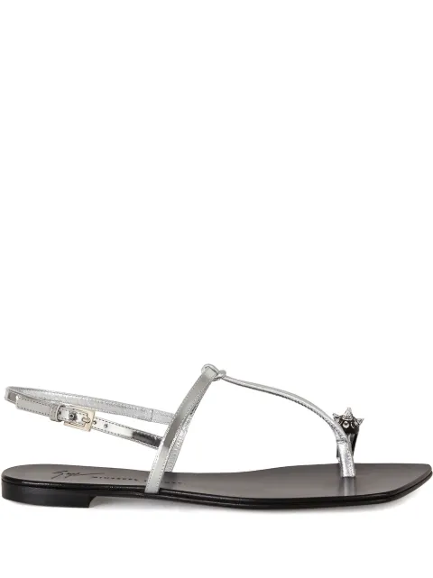 Giuseppe Zanotti Sandalen mit Zehensteg