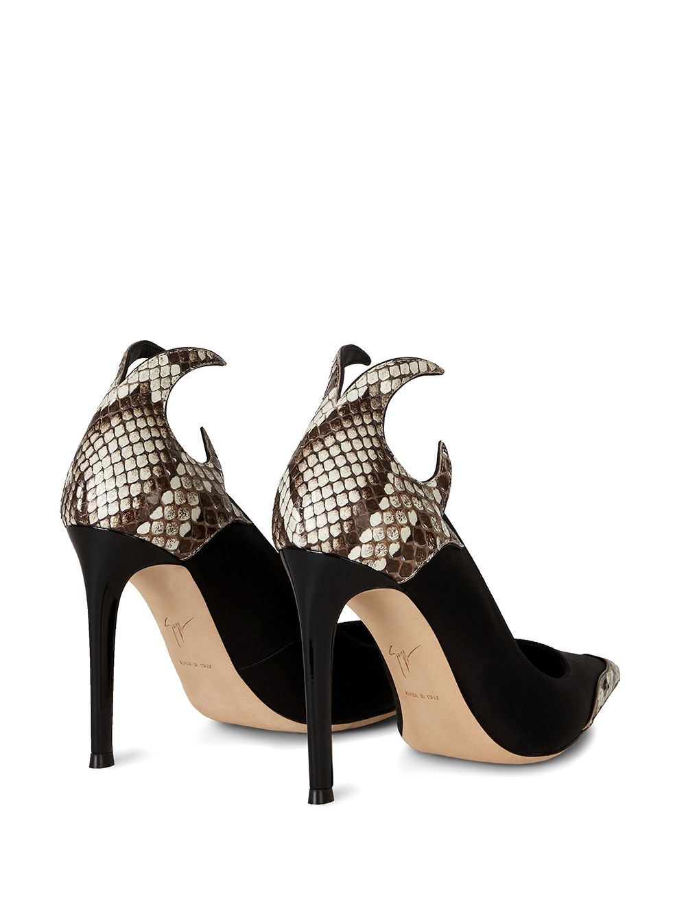 Giuseppe Zanotti Nyco Satin Pumps - Farfetch