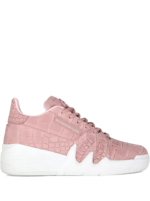 Giuseppe Zanotti crocodile effect sneakers 