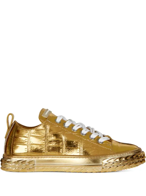 Giuseppe Zanotti Blabber metallic sneakers