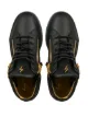 Giuseppe Zanotti Kriss crocodile-effect leather trainers