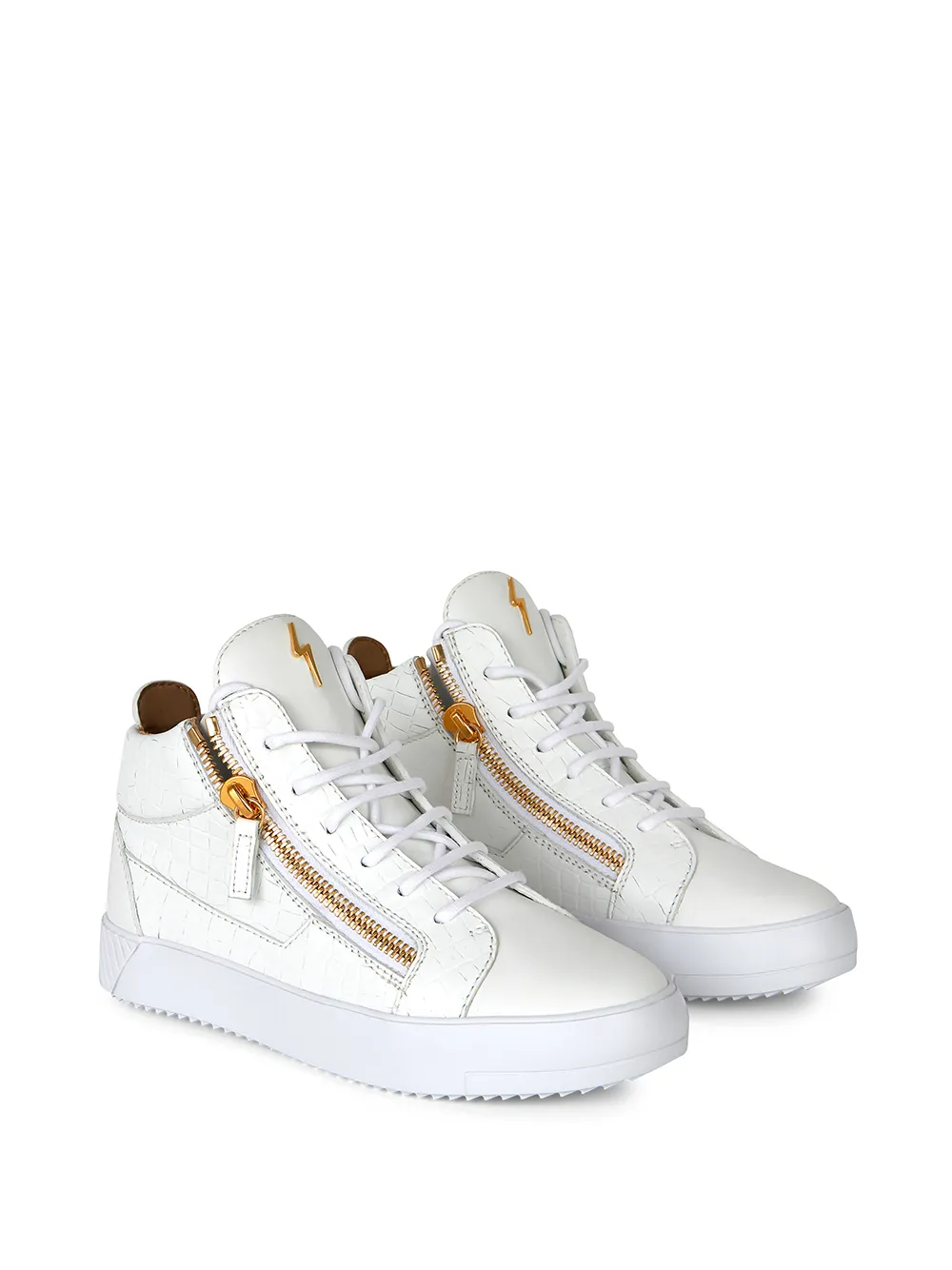 Giuseppe Zanotti Kriss high-top sneakers - Wit