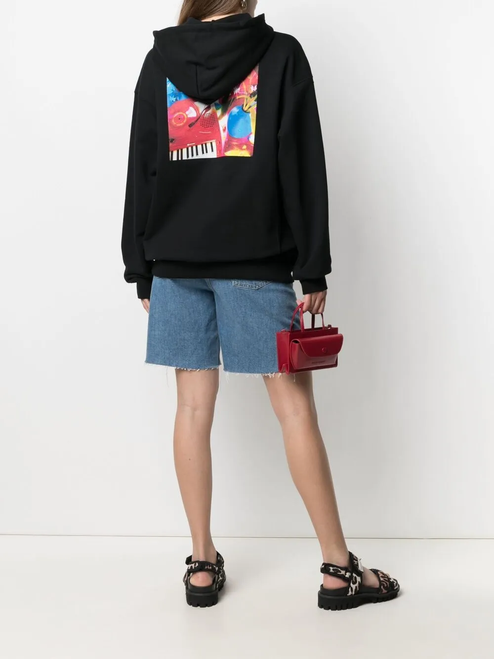 Opening Ceremony logo-print cotton hoodie | Hoodies | Image 2