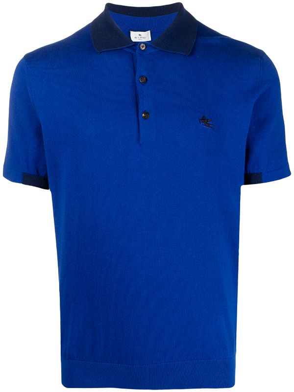 embroidered cotton polo shirts