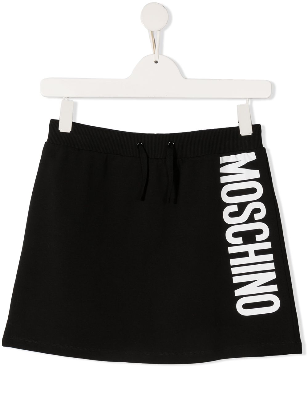 фото Moschino kids юбка с кулиской и логотипом