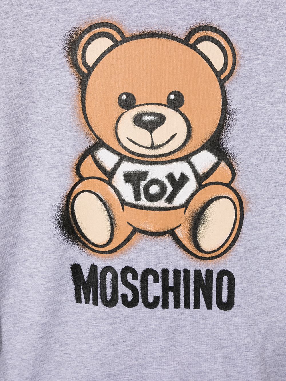 фото Moschino kids худи с принтом