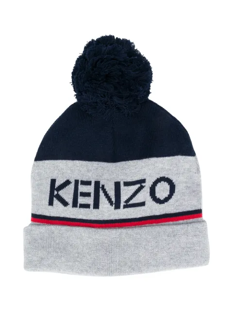 Kenzo Kids طاقية إنتارسيا بشعار الماركة