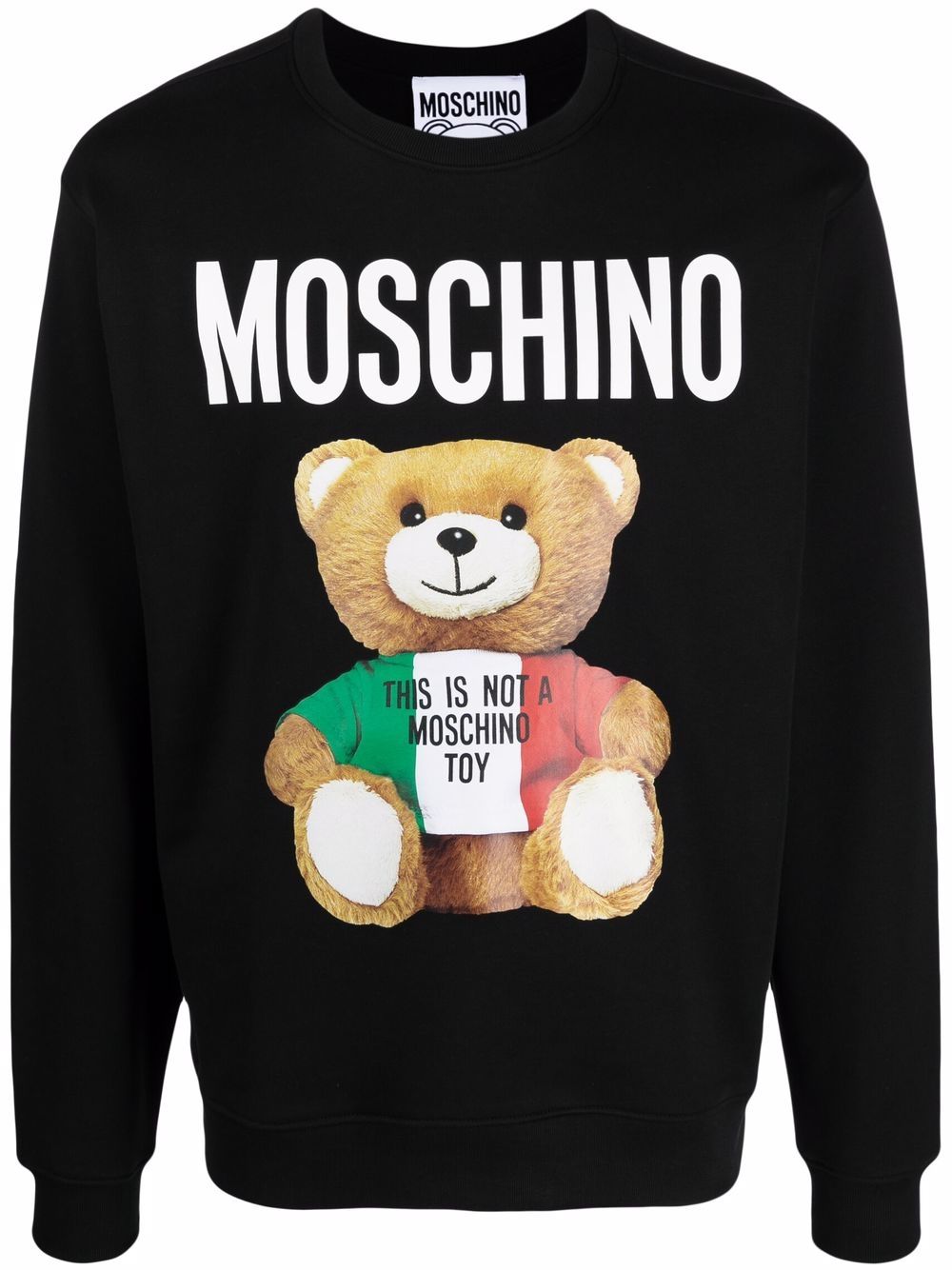 фото Moschino толстовка teddy bear с логотипом