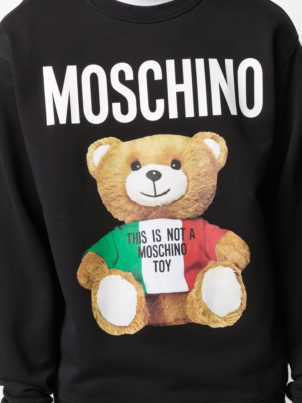 фото Moschino толстовка teddy bear с логотипом