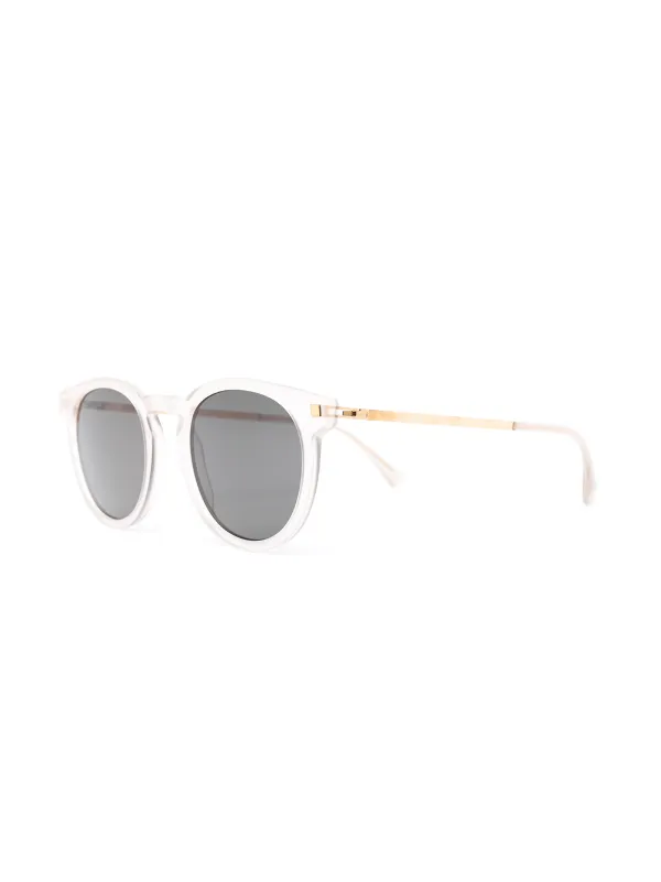 【美品】BLANC... ベージュ ラウンドサングラス BLANC..（ブラン）の「＜BLANC（ブラン）＞ メタルラウンド