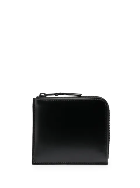 Comme Des Garçons Wallet cartera con cierre en el contorno