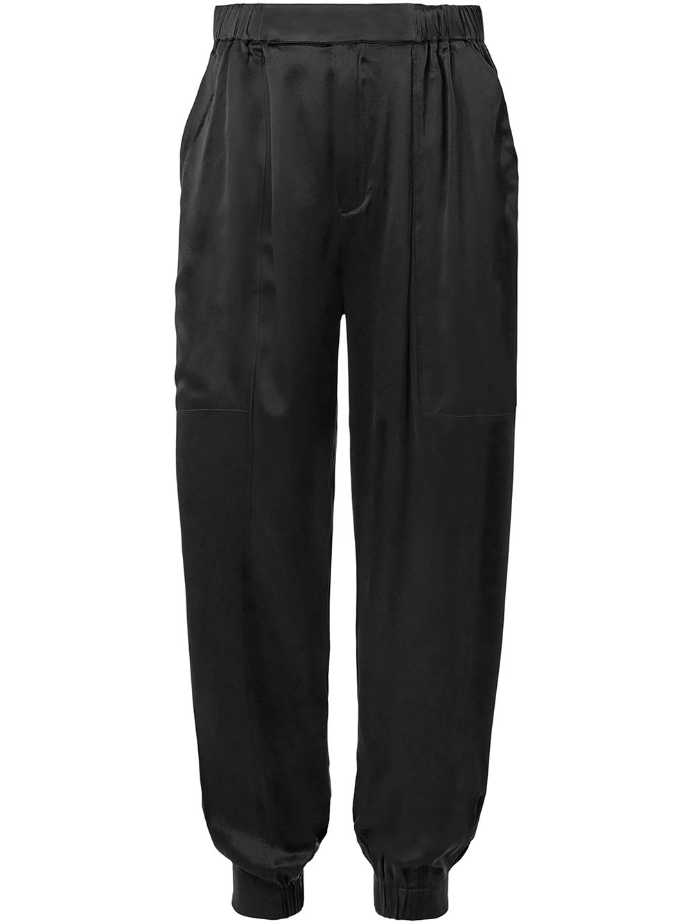 фото Nicholas neha tapered silk trousers