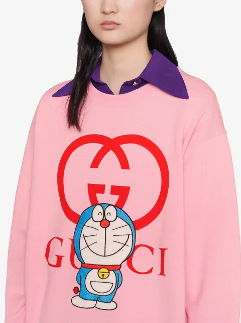 Sudadera con logo estampado de Gucci x Doraemon Gucci por 980€ - Compra  online SS21 - Devolución gratuita y pago seguro