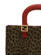 Fendi Pre-Owned leopard print tote bag