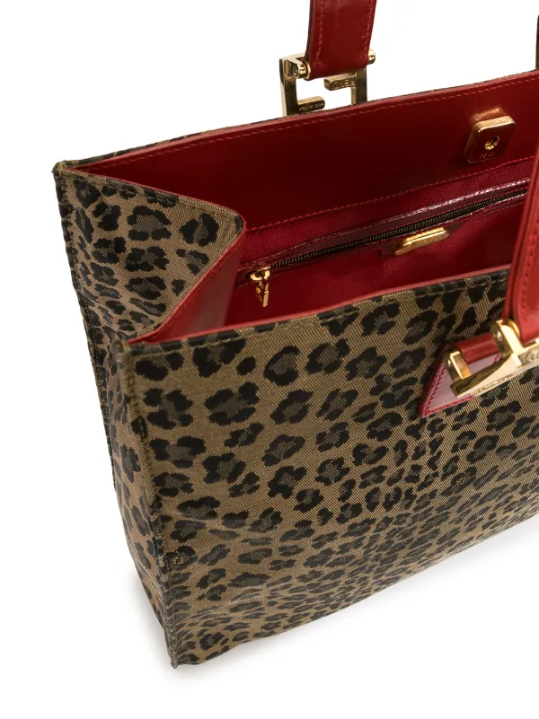 fendi leopard bag